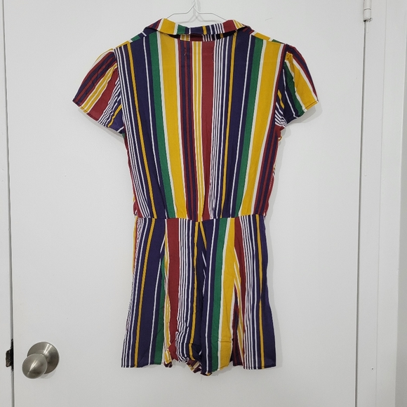 Urban Outfitters Meant To Be Button-Down Romper - Picture 6 of 9